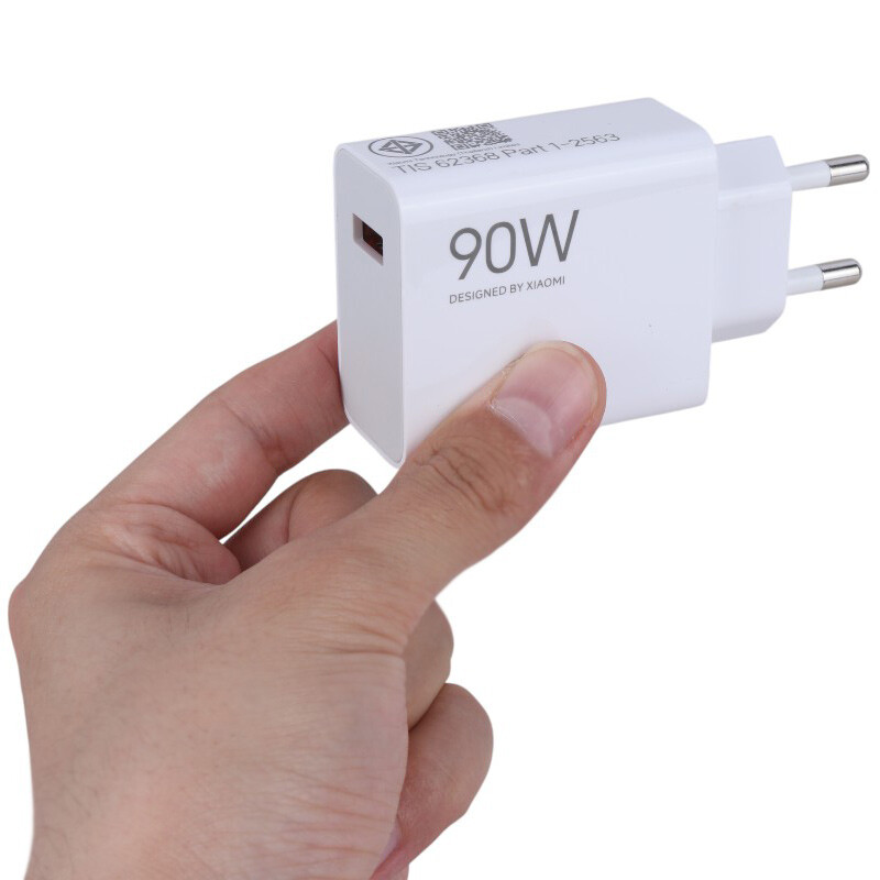 شارژر دیواری 90 وات شیائومی MDY-15-EM 3A سرجعبه + کابل تایپ سی