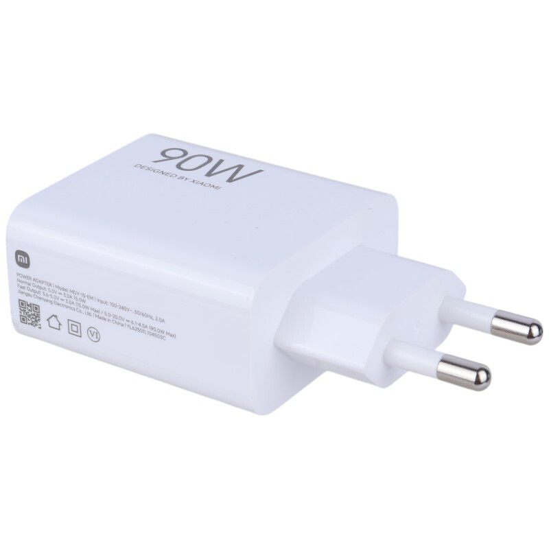 شارژر دیواری 90 وات شیائومی MDY-15-EM 3A سرجعبه + کابل تایپ سی