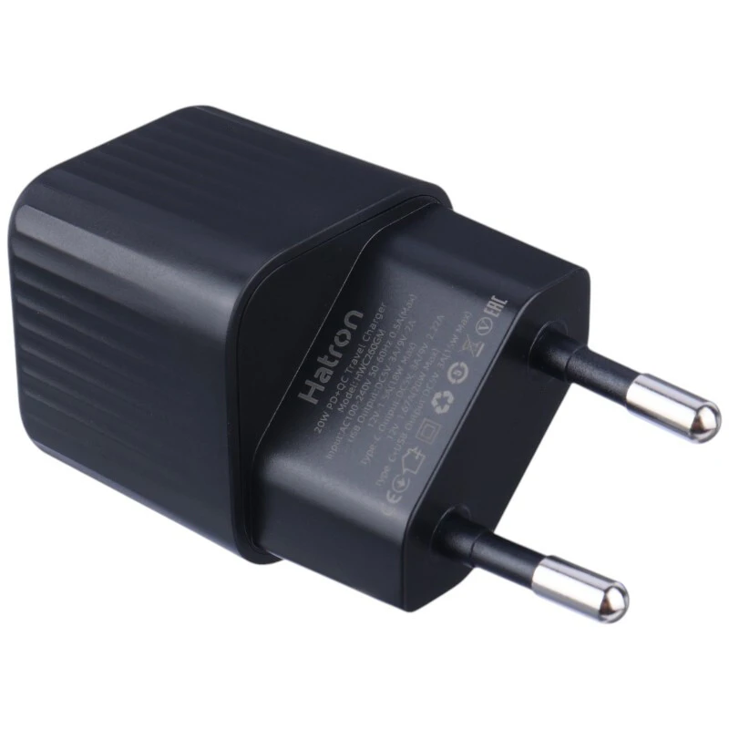 شارژر دیواری 20 وات هترون HWC260GM GaN QC PD 3A