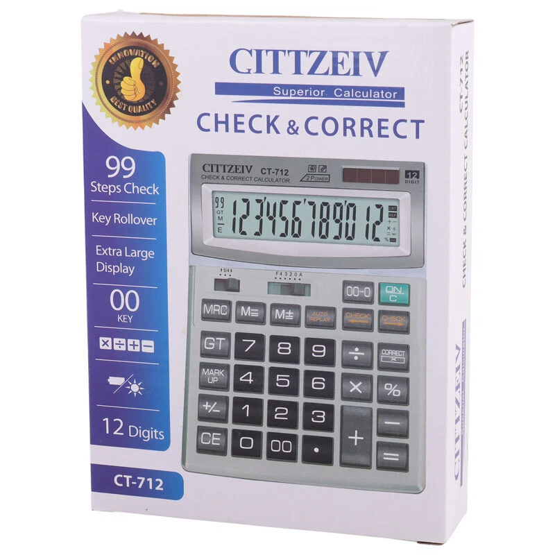 ماشین حساب Cittzeiv CT-712