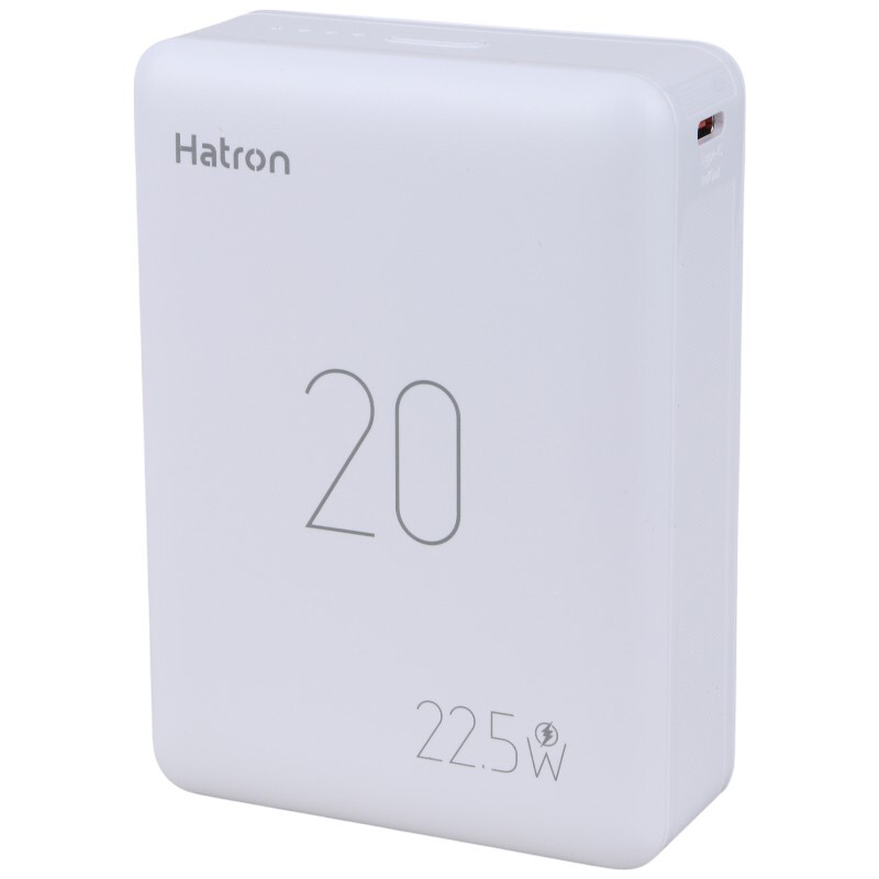 پاور بانک فست شارژ هترون HPB2060ME PD QC3.0 22.5W ظرفیت 20000 میلی آمپر ساعت