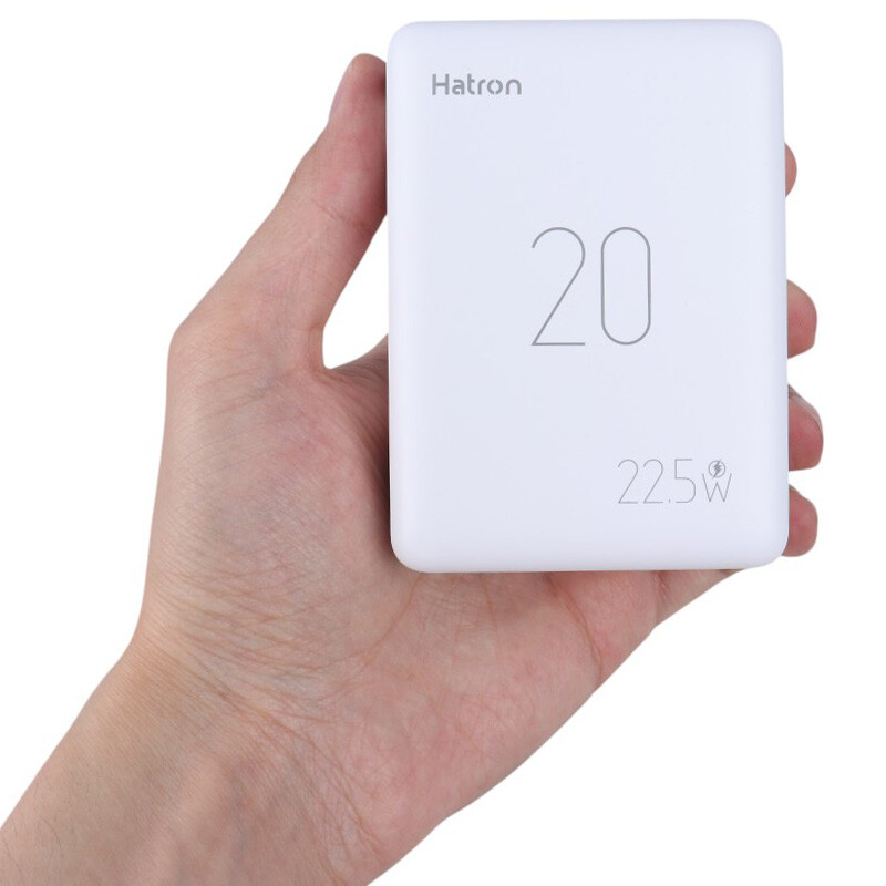 پاور بانک فست شارژ هترون HPB2060ME PD QC3.0 22.5W ظرفیت 20000 میلی آمپر ساعت