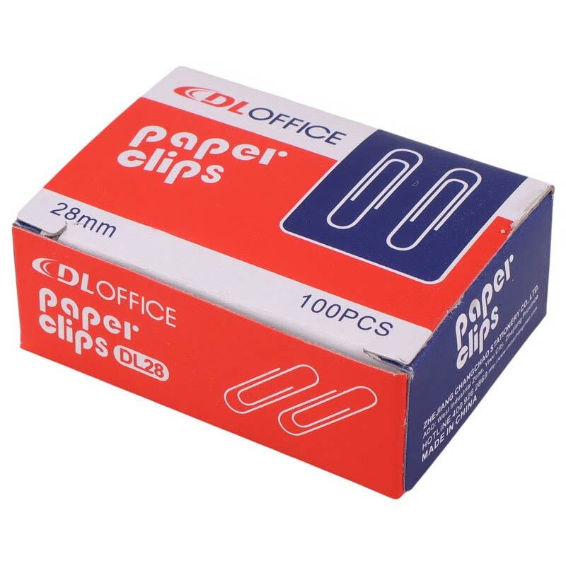 گیره کاغذ Dloffice DL28 بسته 100 عددی