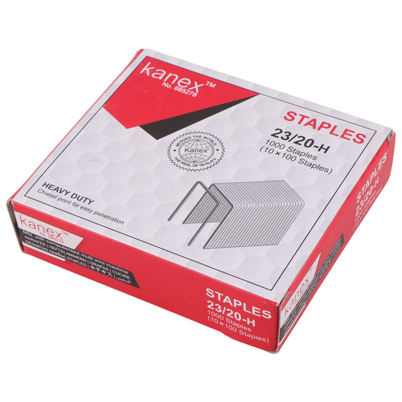 سوزن منگنه کانکس Kanex 685278 سایز 23/20 بسته 1000 عددی