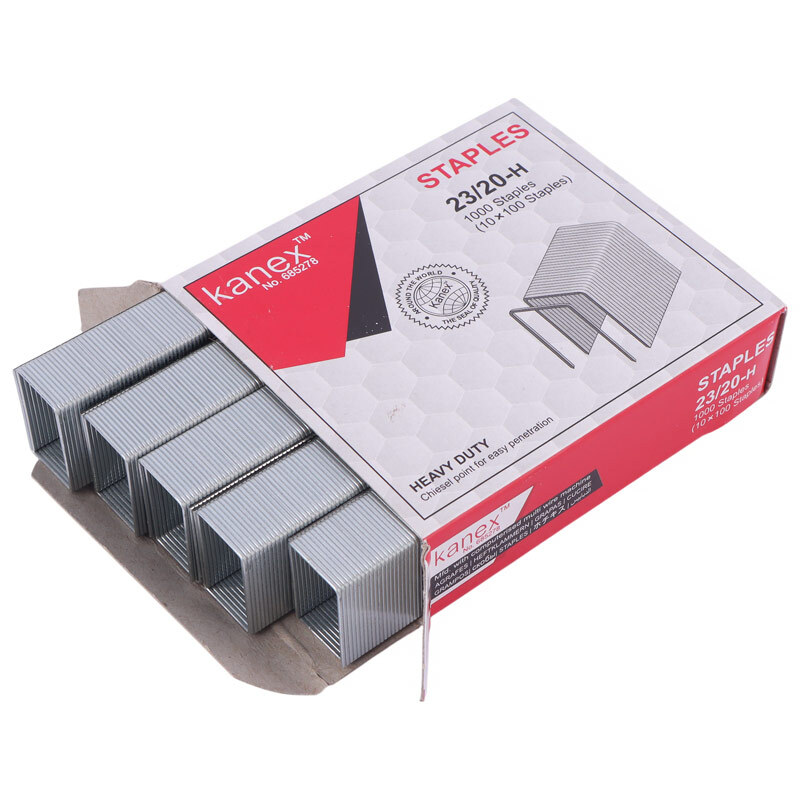 سوزن منگنه کانکس Kanex 685278 سایز 23/20 بسته 1000 عددی