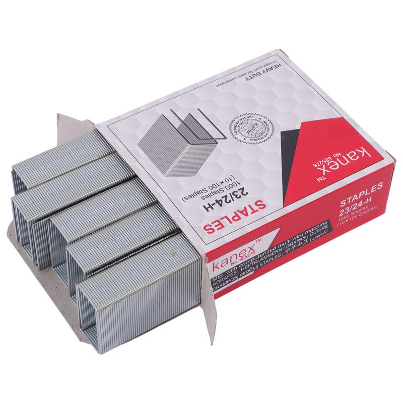 سوزن منگنه کانکس Kanex 685278 سایز 23/24 بسته 1000 عددی