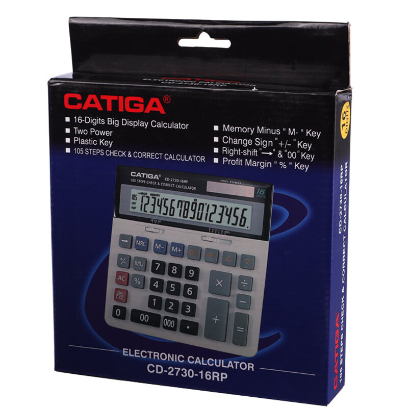 ماشین حساب کاتیگا Catiga CD-2730-16RP