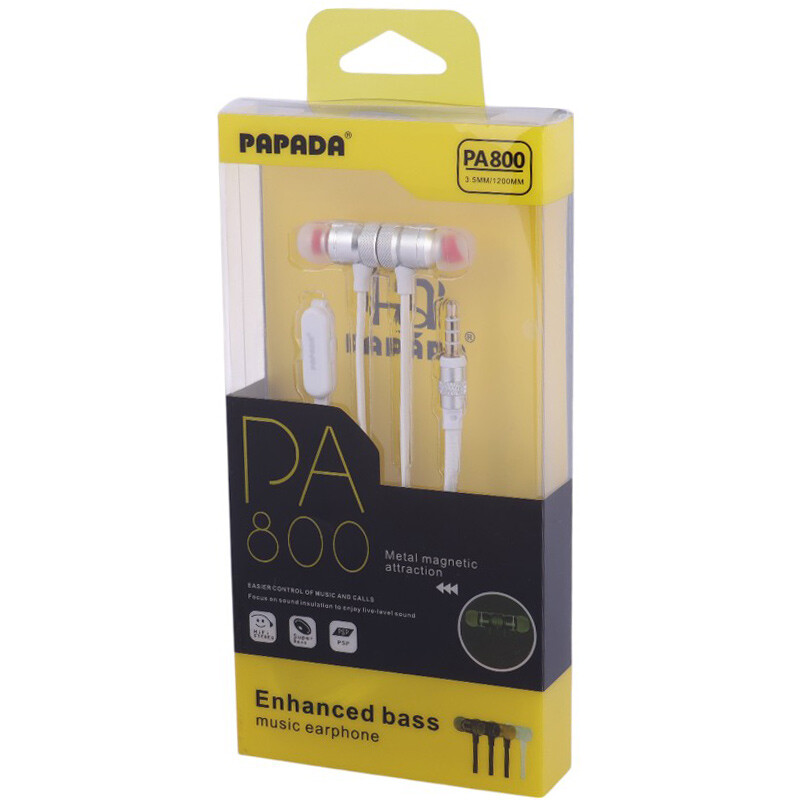 هندزفری سیمی پاپادا PA800