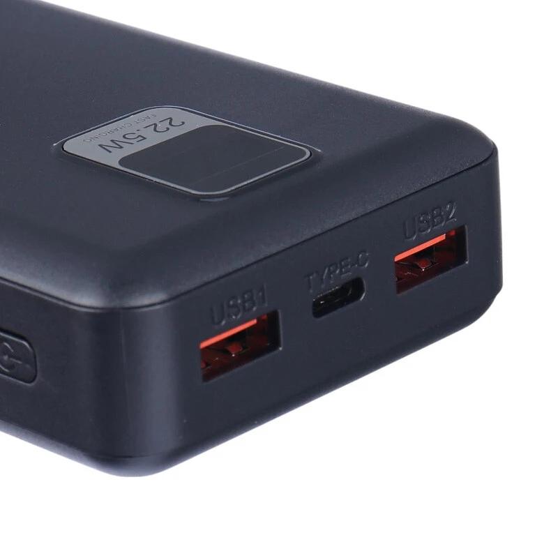 پاوربانک فست شارژ لیتو LP-56 QC3.0 PD 22.5W ظرفیت 20000 میلی آمپر ساعت