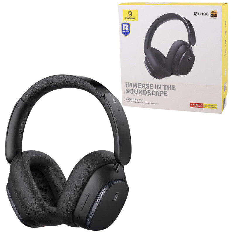 هدفون بلوتوثی باسئوس Bowie H1 Pro A00050601113