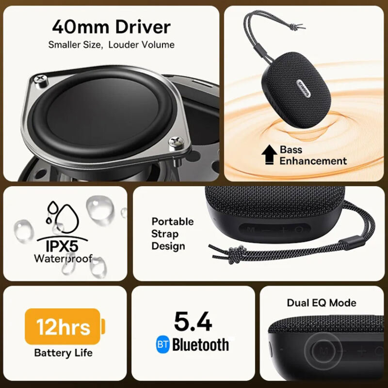 اسپیکر بلوتوثی باسئوس AeQur 35 Pro Air A20077600127