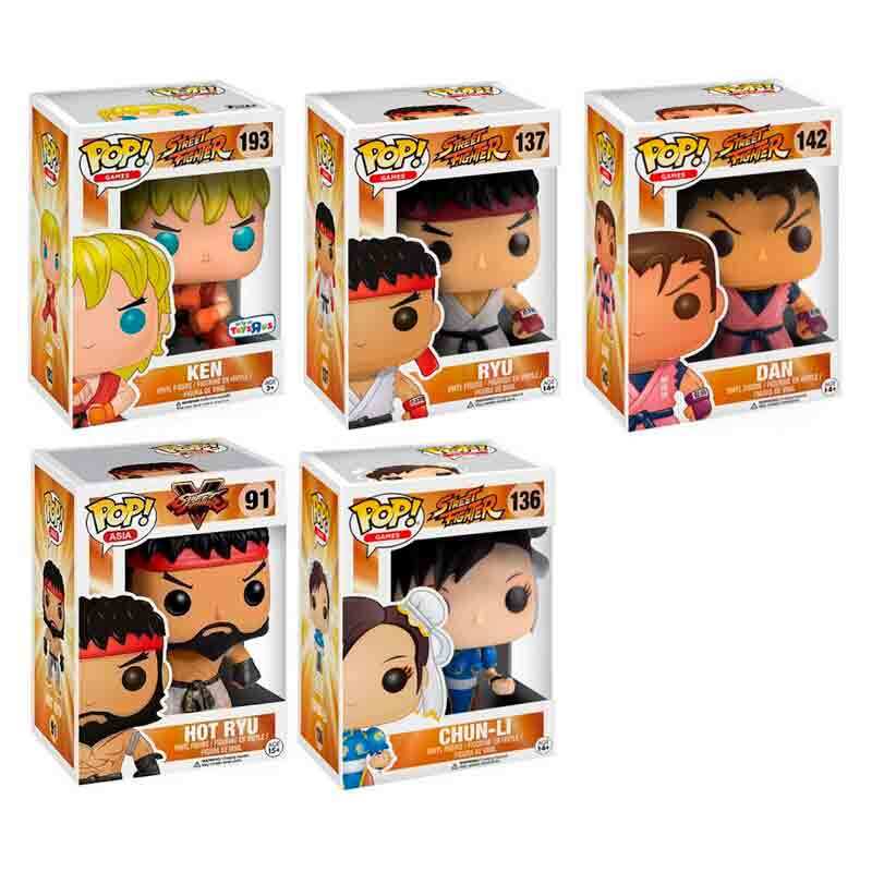 فانکو پاپ طرح Street Fighter کد 9945 بسته 5 عددی