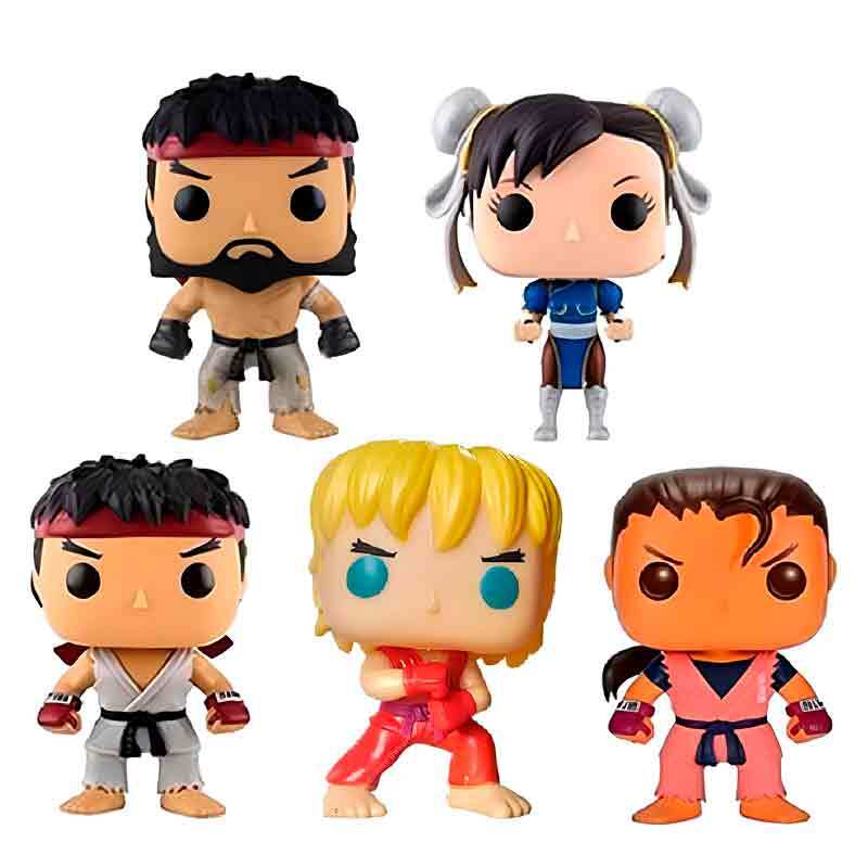 فانکو پاپ طرح Street Fighter کد 9945 بسته 5 عددی