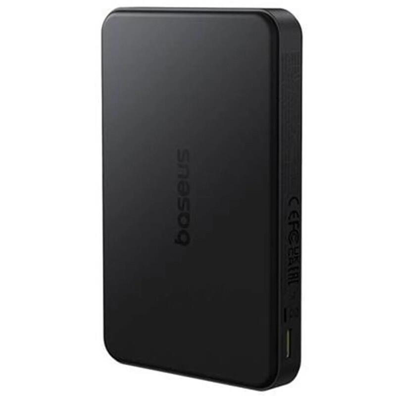 پاور بانک بی سیم فست شارژ باسئوس Airpow 2 Qi2 Magnetic P10080000123 22.5W ظرفیت 10000 میلی آمپر ساعت