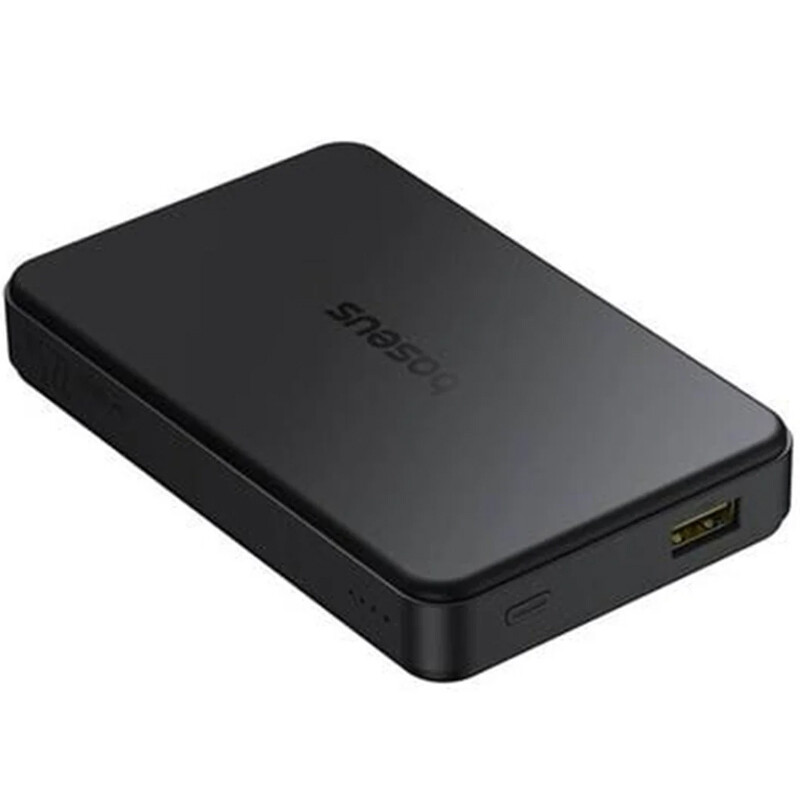 پاور بانک بی سیم فست شارژ باسئوس Airpow 2 Qi2 Magnetic P10080000123 22.5W ظرفیت 10000 میلی آمپر ساعت