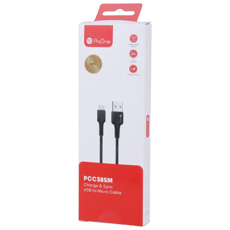 کابل میکرو یو اس بی ProOne PCC385m 1m