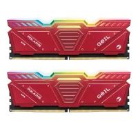 رم کامپیوتر گیل Polaris RED RGB DDR5 32GB Dual 5600MHz CL38