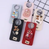 قاب چرمی ژله ای Leather شیائومی Poco X3 / X3 NFC / X3 Pro پاپ سوکت دار