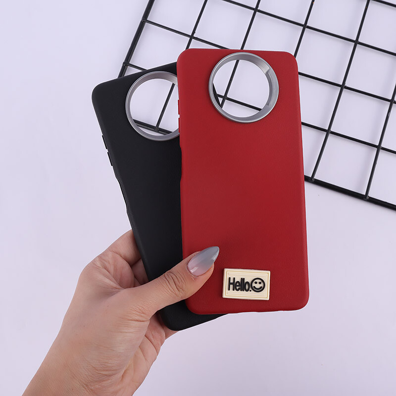 قاب چرمی ژله ای Leather شیائومی Poco X3 / X3 NFC / X3 Pro پاپ سوکت دار