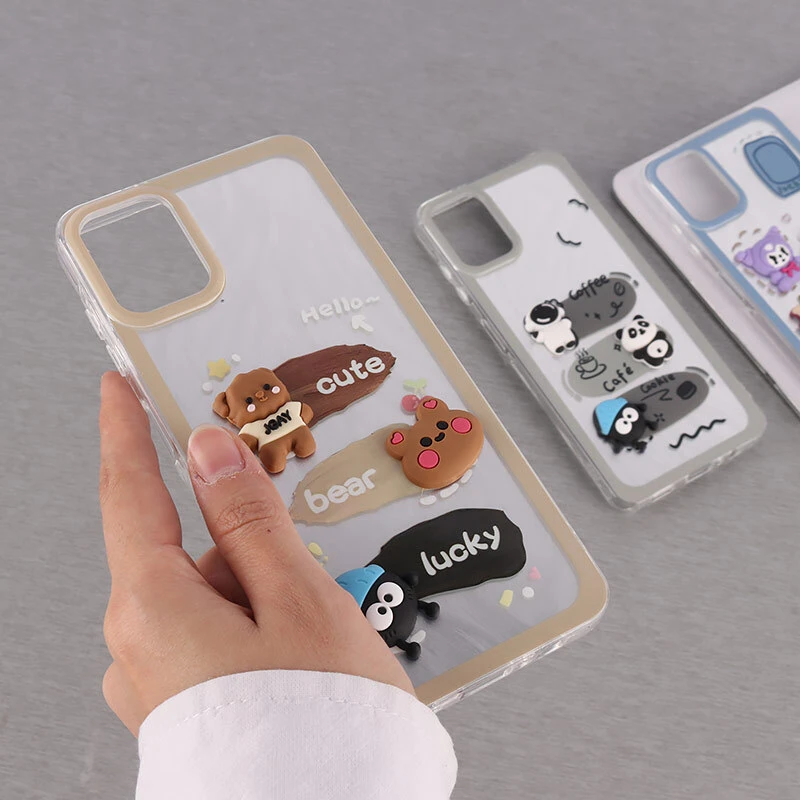 قاب هولوگرامی سامسونگ Galaxy A06 عروسکی برجسته