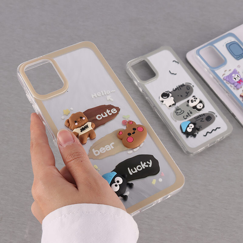 قاب هولوگرامی سامسونگ Galaxy A06 عروسکی برجسته