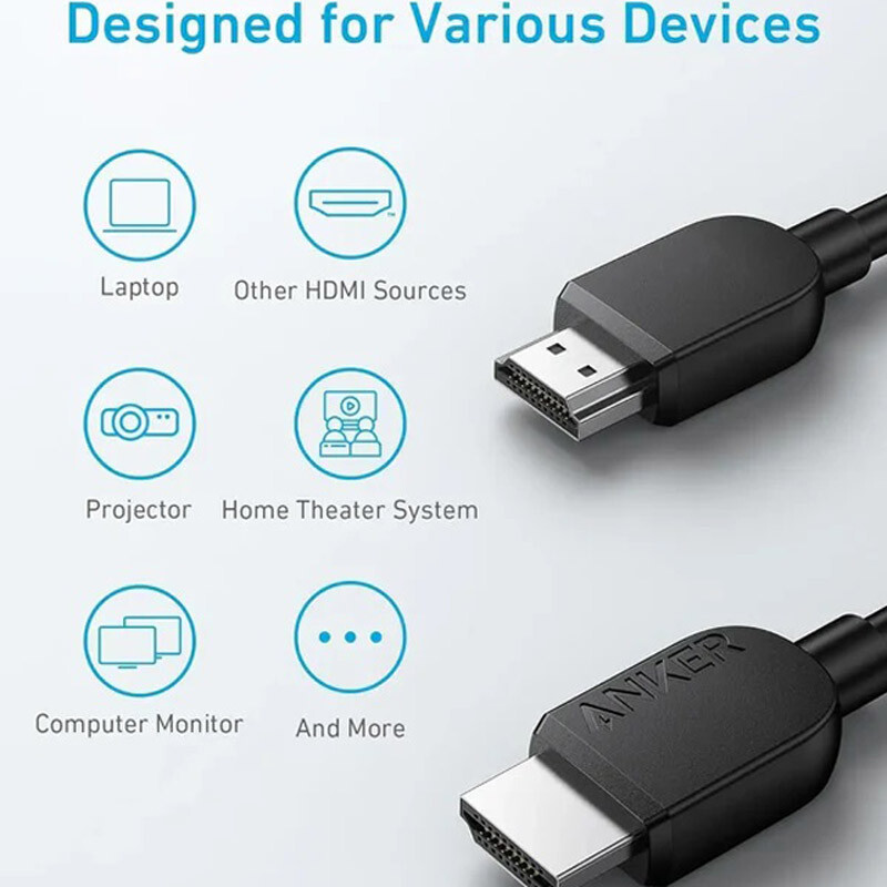 کابل HDMI 8K انکر A8742H طول 1.8 متر