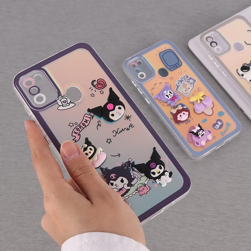 قاب هولوگرامی سامسونگ Galaxy A11 / M11 عروسکی برجسته محافظ لنزدار