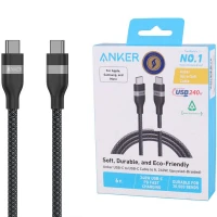 کابل تبدیل فست شارژ Anker A82E2 Type-C to Type-C PD 240W 1.8m