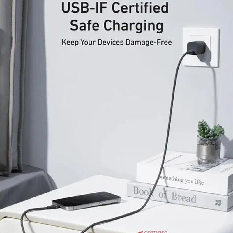 کابل تبدیل فست شارژ Anker A82E2 Type-C to Type-C PD 240W 1.8m