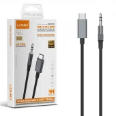 کابل تبدیل Type-C به AUX الدینیو LS-Y81c طول 1 متر