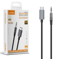 کابل تبدیل Type-C به AUX الدینیو LS-Y81c طول 1 متر