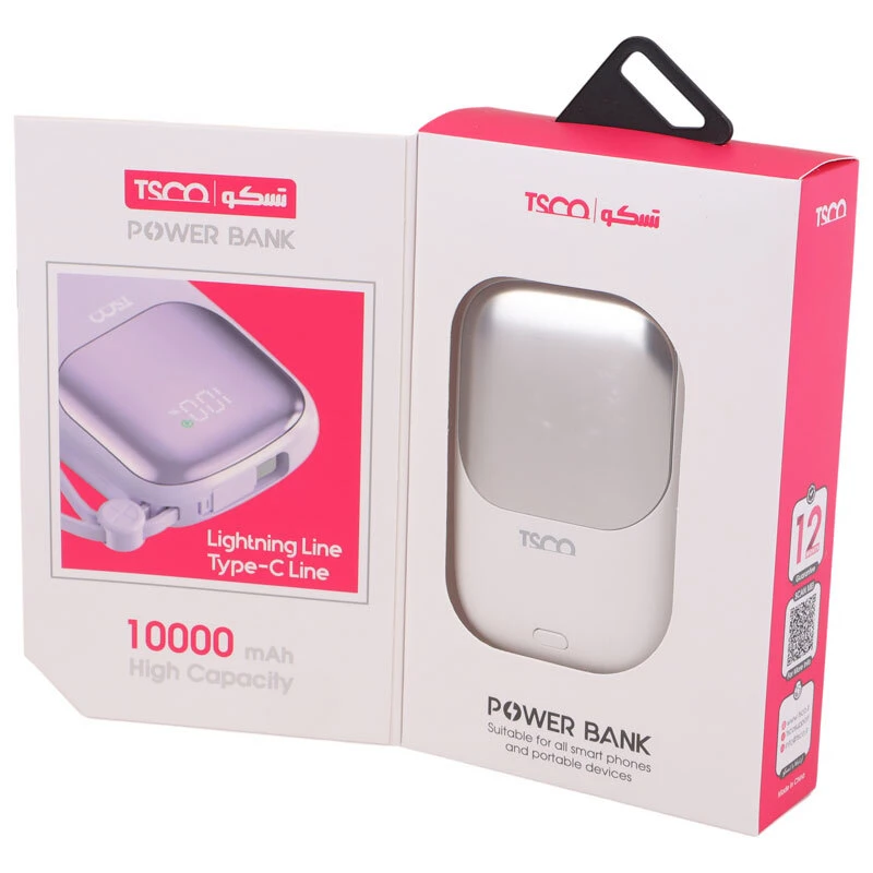 پاور بانک فست شارژ تسکو TP 932 QC3.0 PD 22.5W ظرفیت 10000 میلی آمپر ساعت