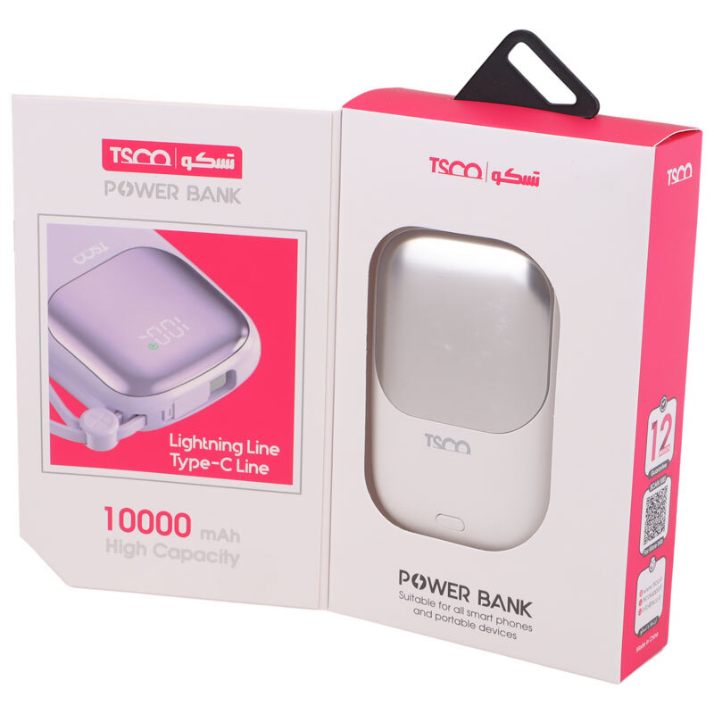 پاور بانک فست شارژ تسکو TP 932 QC3.0 PD 22.5W ظرفیت 10000 میلی آمپر ساعت