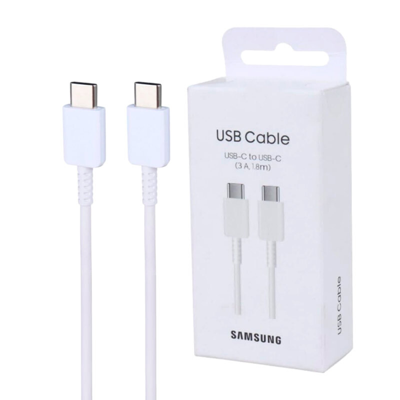 کابل تبدیل فست شارژ Samsung EP-DX310 Type-C To Type-C 3A 1.8m