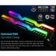 رم کامپیوتر گیل Polaris RGB DDR5 32GB Dual 4800MHz CL40