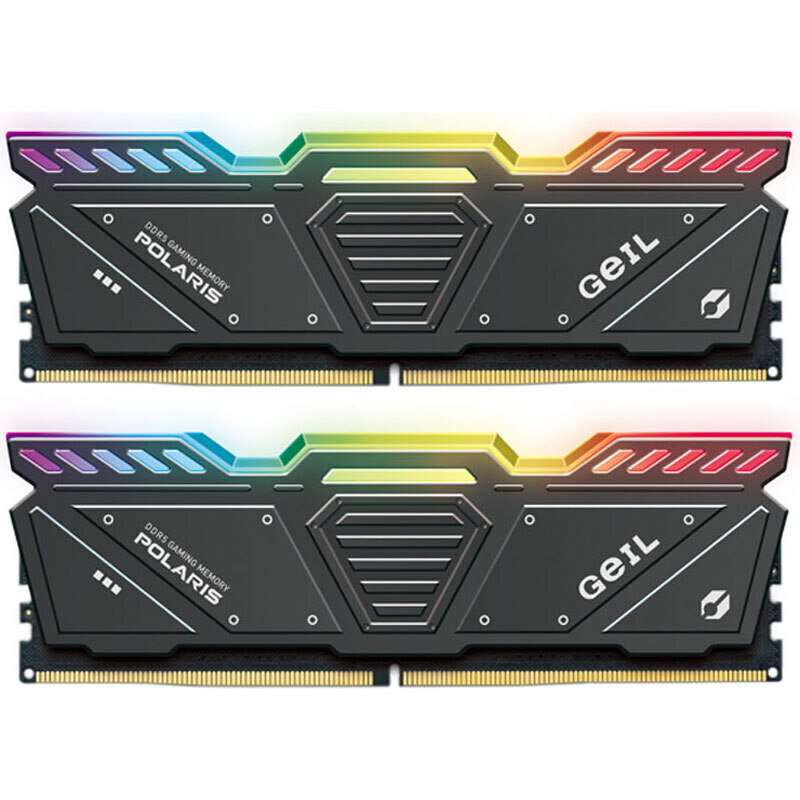 رم کامپیوتر گیل Polaris RGB DDR5 32GB Dual 4800MHz CL40