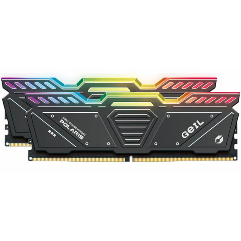 رم کامپیوتر گیل Polaris RGB DDR5 32GB Dual 4800MHz CL40