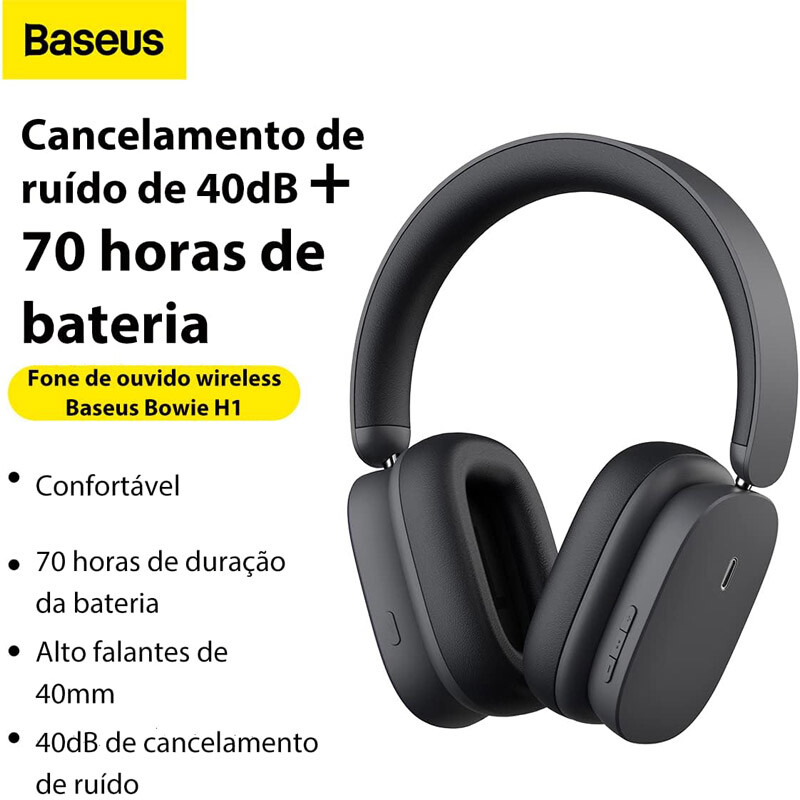 هدفون بلوتوثی باسئوس Bowie H1i NGTW230013