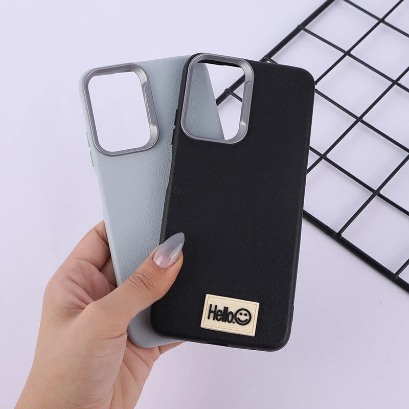 قاب چرمی ژله ای Leather شیائومی Redmi Note 12S پاپ سوکت دار