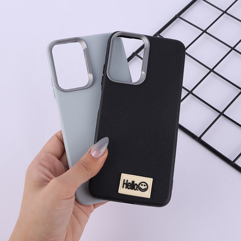 قاب چرمی ژله ای Leather شیائومی Redmi Note 12S پاپ سوکت دار