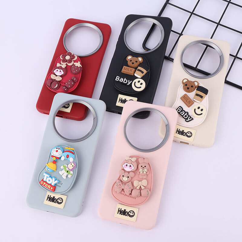 قاب چرمی ژله ای Leather شیائومی Redmi A4 پاپ سوکت دار