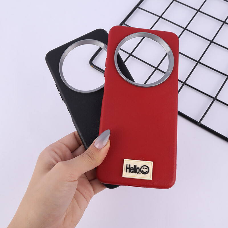 قاب چرمی ژله ای Leather شیائومی Redmi A4 پاپ سوکت دار