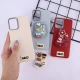 قاب چرمی ژله ای Leather سامسونگ Galaxy A12 / M12 پاپ سوکت دار