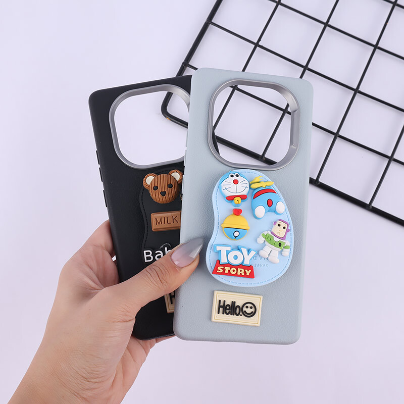 قاب چرمی ژله ای Leather شیائومی Redmi Note 14 Pro 4G پاپ سوکت دار