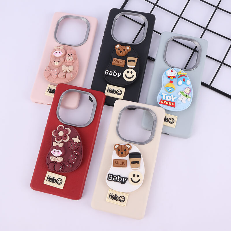 قاب چرمی ژله ای Leather شیائومی Redmi Note 14 Pro 4G پاپ سوکت دار