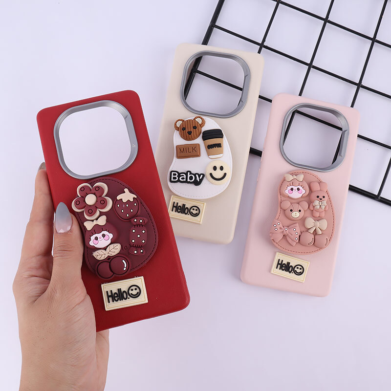 قاب چرمی ژله ای Leather شیائومی Redmi Note 14 Pro 4G پاپ سوکت دار
