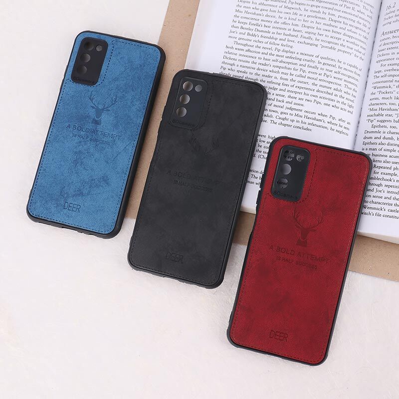 قاب چرمی A Bold Attempt سامسونگ Galaxy A02s / M02s / A03s محافظ لنزدار