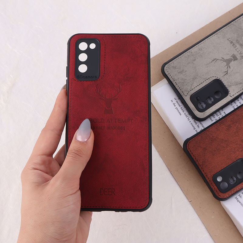 قاب چرمی A Bold Attempt سامسونگ Galaxy A02s / M02s / A03s محافظ لنزدار