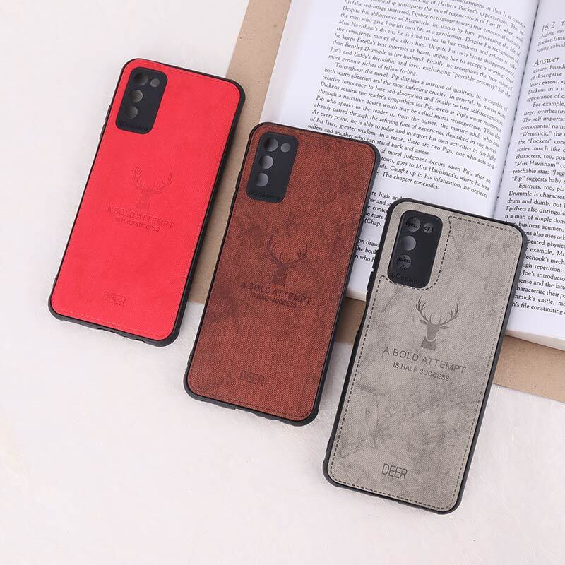 قاب چرمی A Bold Attempt سامسونگ Galaxy A02s / M02s / A03s محافظ لنزدار