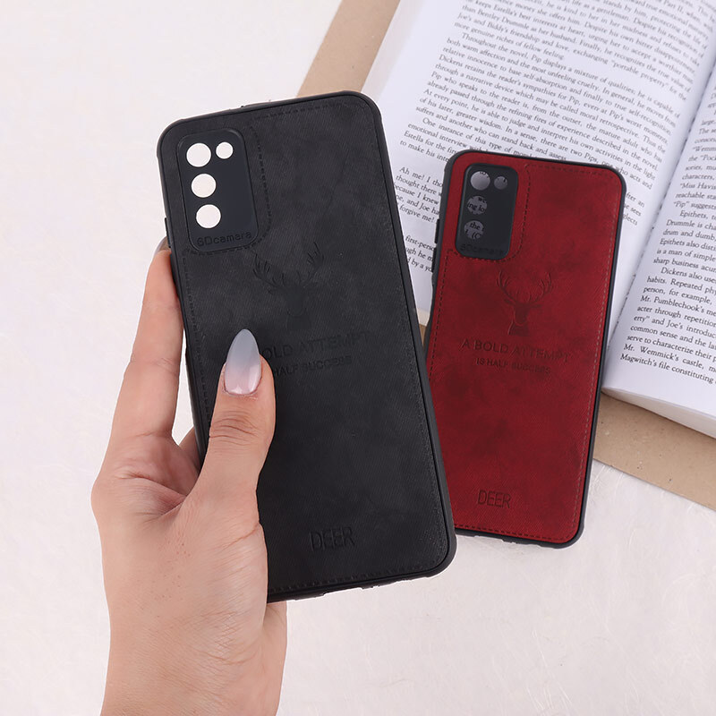 قاب چرمی A Bold Attempt سامسونگ Galaxy A02s / M02s / A03s محافظ لنزدار